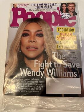 People Magazine Cover Featuring Wendy Williams - Blonde Hair, March 4, 2024